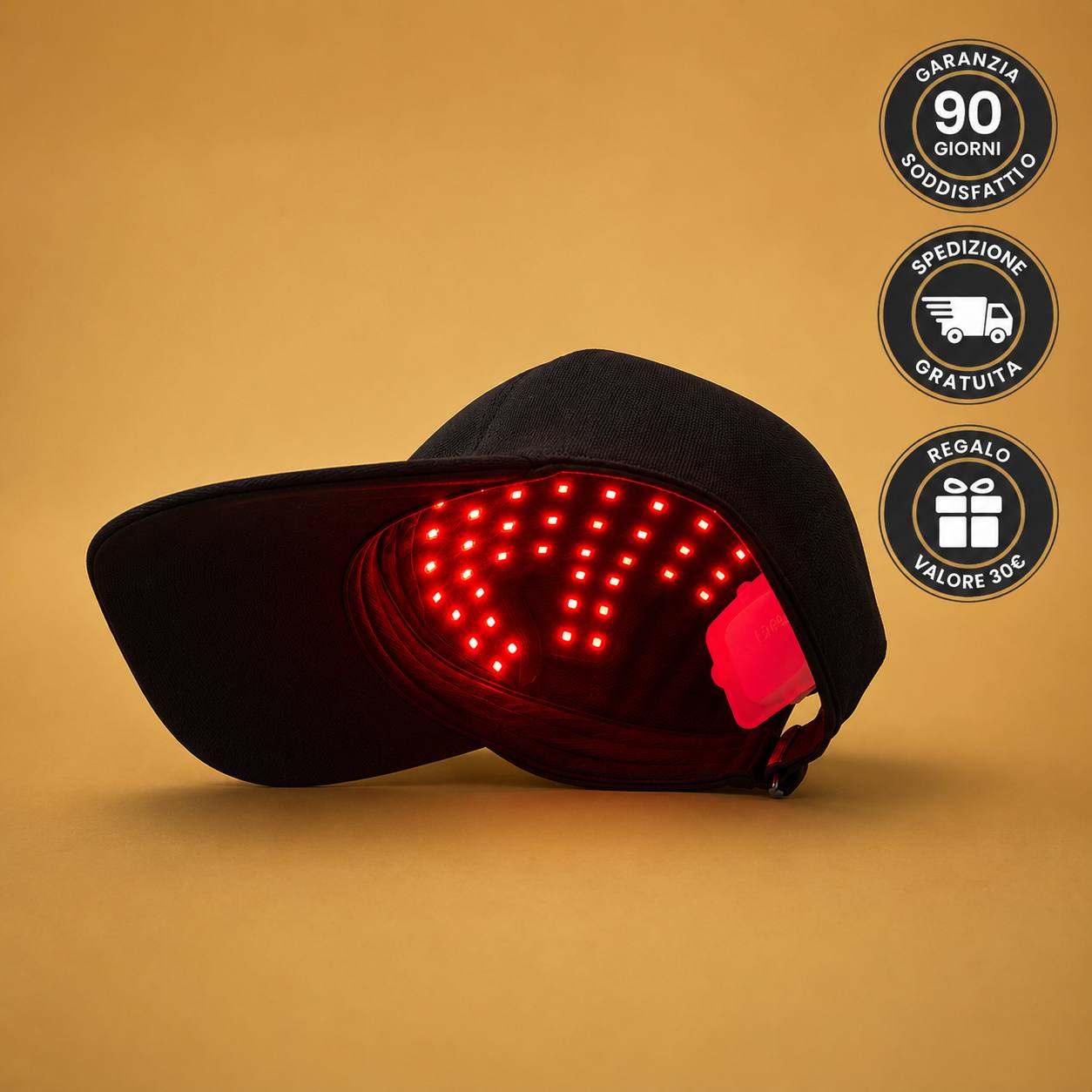 FOLLIGEN™ Cappello a Luce Infrarossa — Hai provato tutto. Il problema non erano i prodotti
